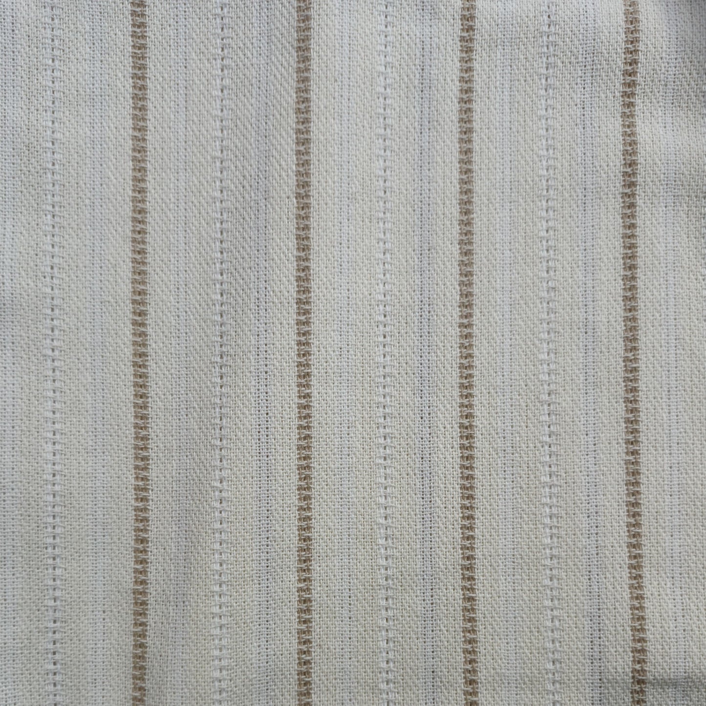 Off-White Check Dobby Cotton Summer Shirt