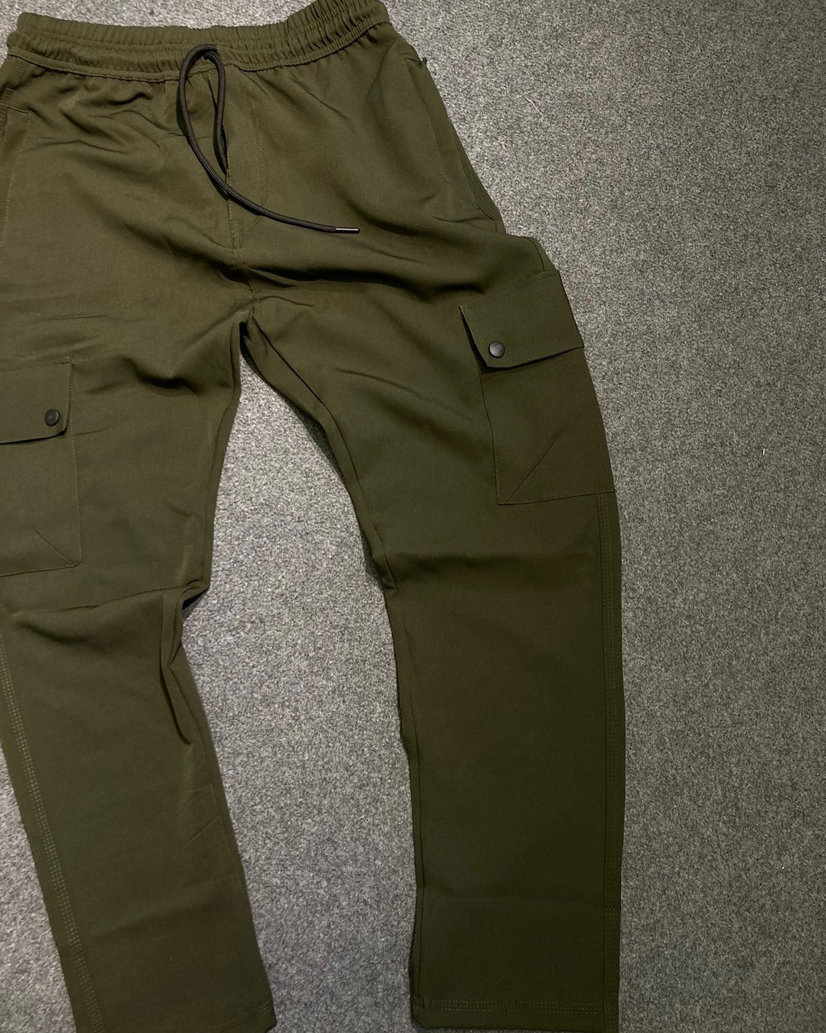 Olive Green Cargo Trouser