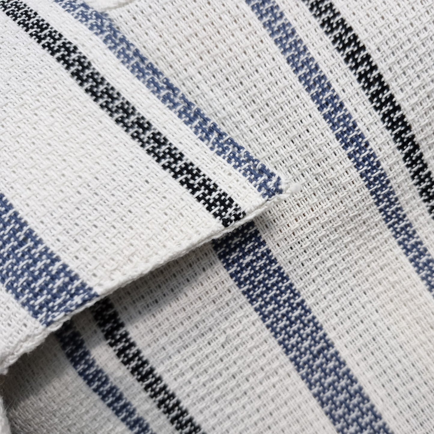 Blue Check Dobby Cotton Summer Shirt