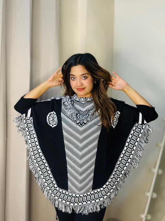 Woolen Poncho | P-4