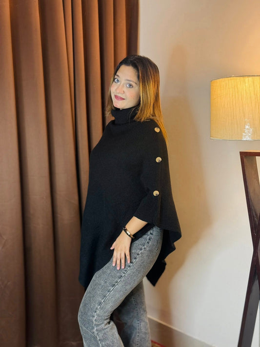 Woolen Poncho | P-1