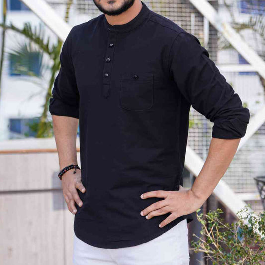 Black Full Sleeve Katua