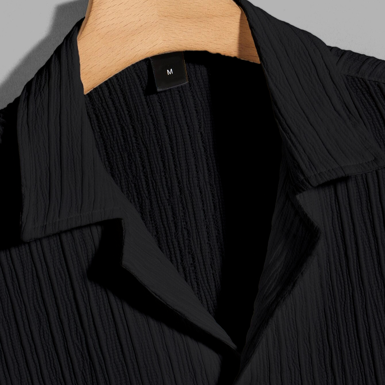 Black Cuban Viscose Shirt (CVS-2)