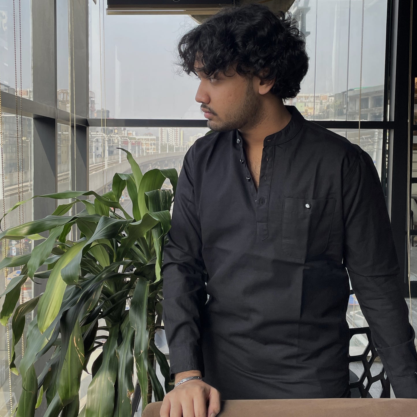 Black Full Sleeve Katua