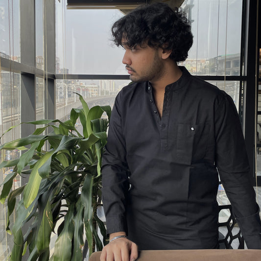 Black Full Sleeve Katua