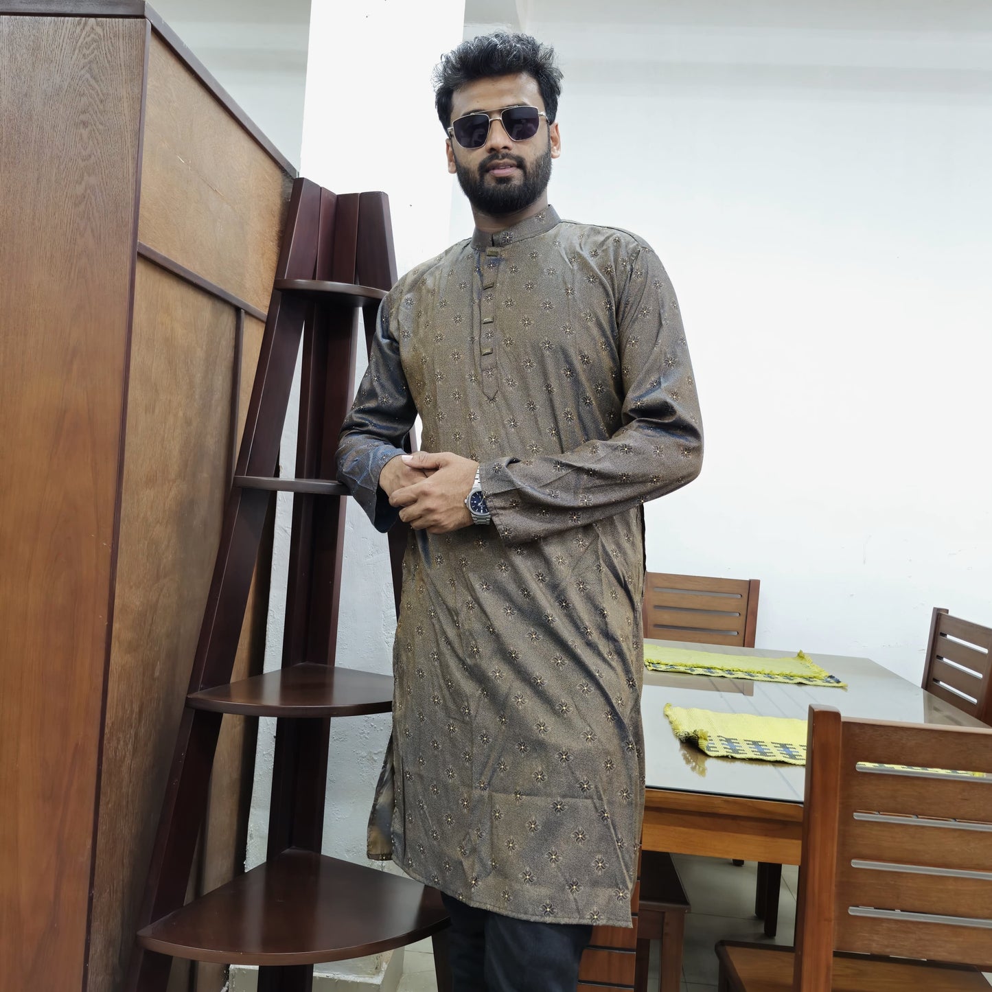 Premium Brown Panjabi