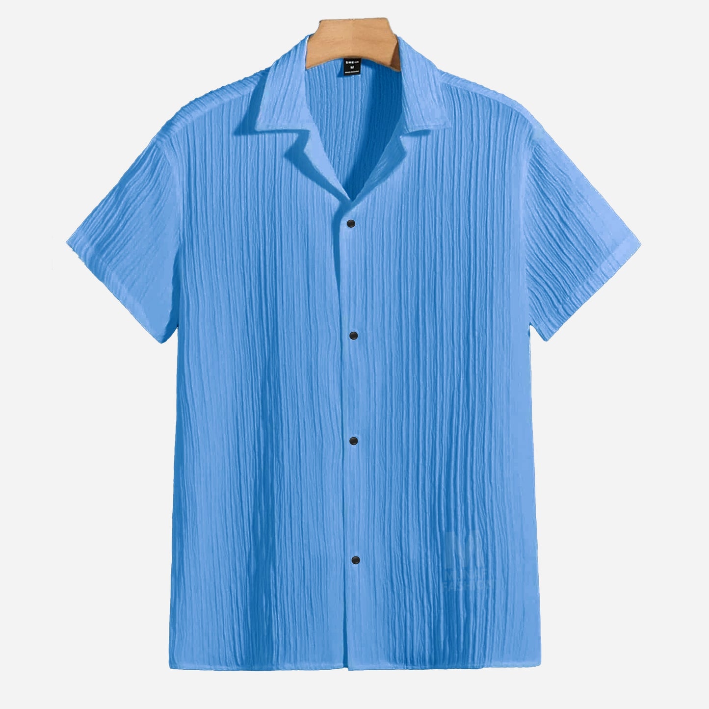 Cyan Cuban Viscose Shirt (CVS-7)