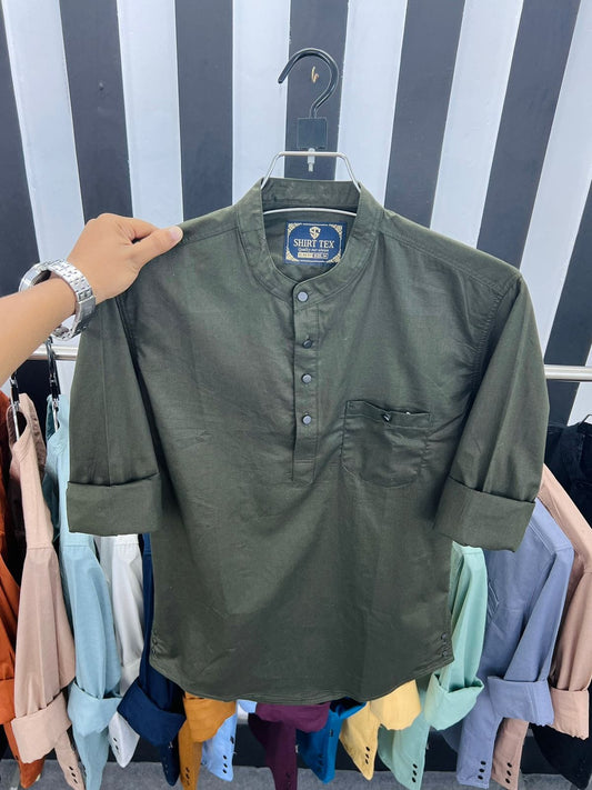 Green Full Sleeve Katua