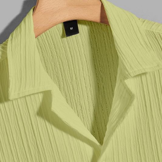 Lemon Cuban Viscose Shirt (CVS-8)