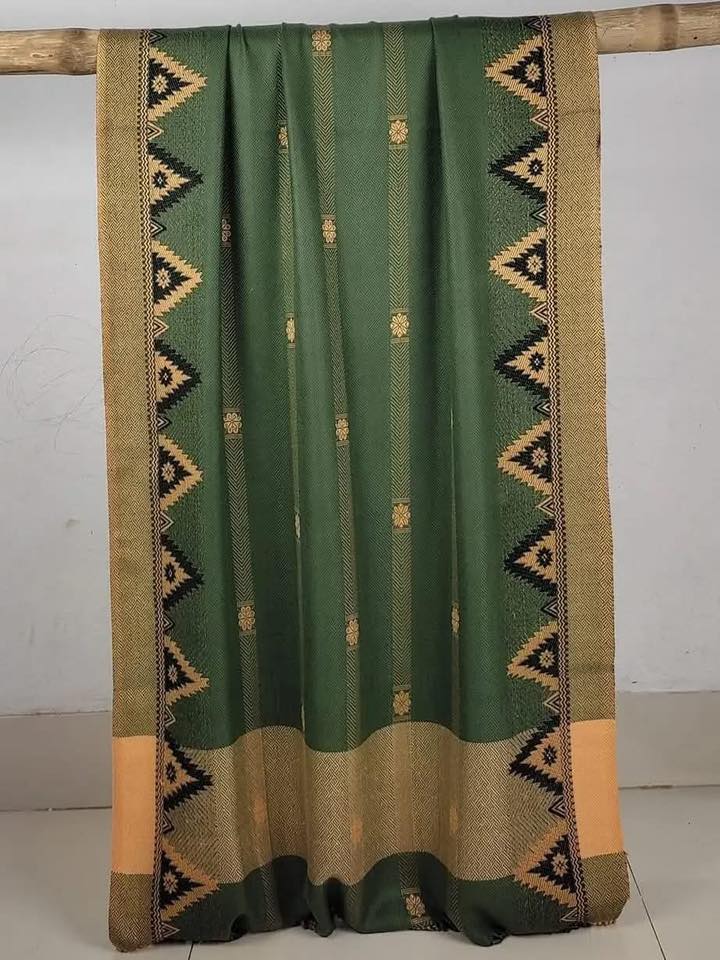 Minakari Jamdani Shawl