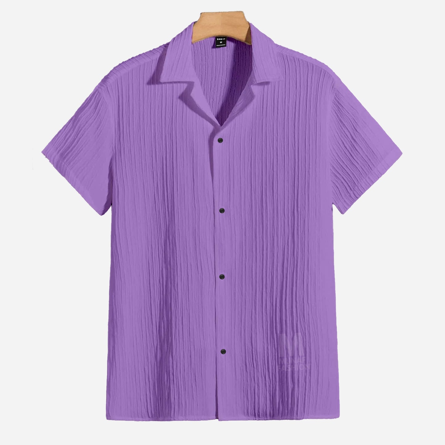 Purple Cuban Viscose Shirt (CVS-11)