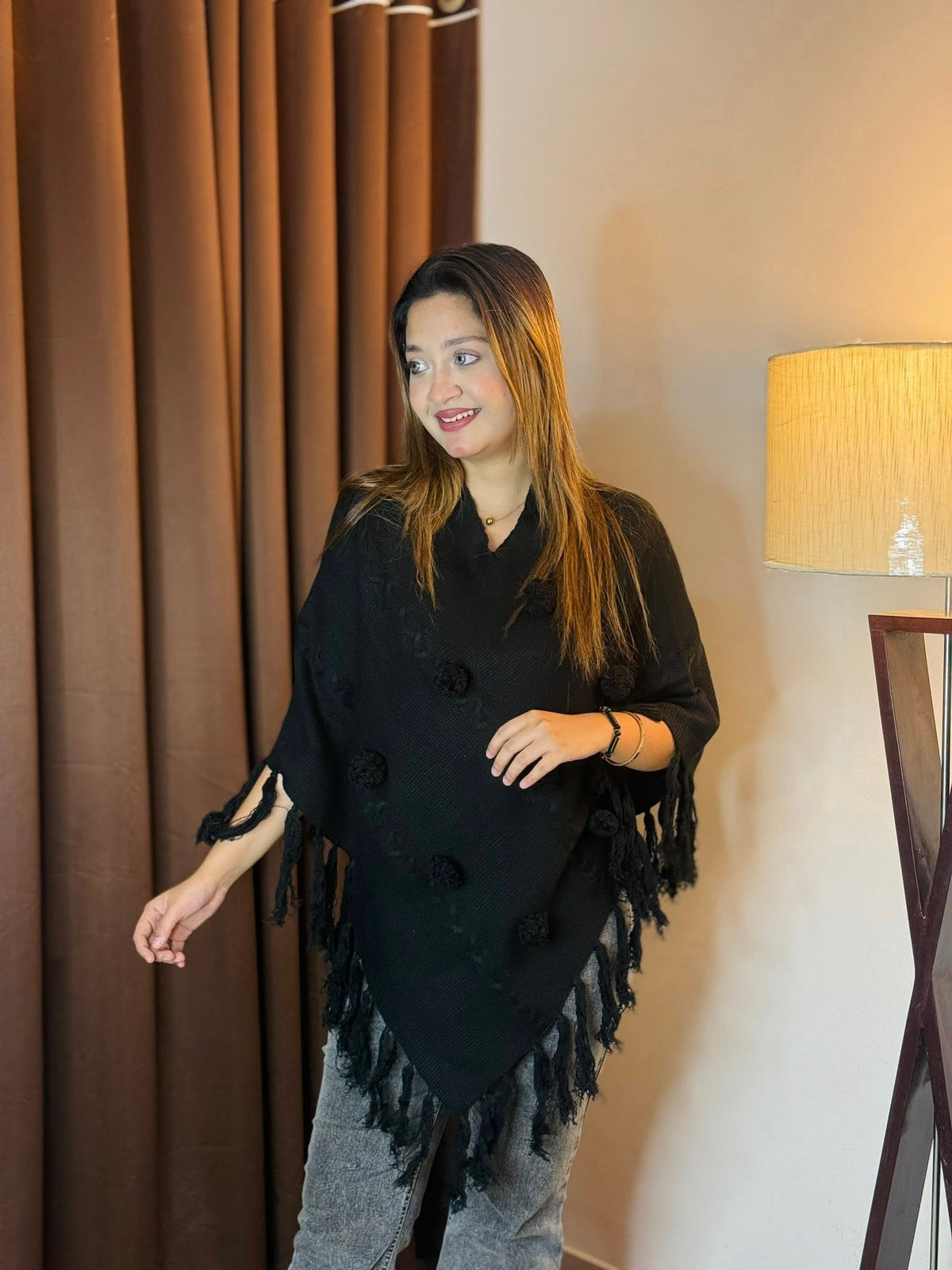 Woolen Poncho | P-2