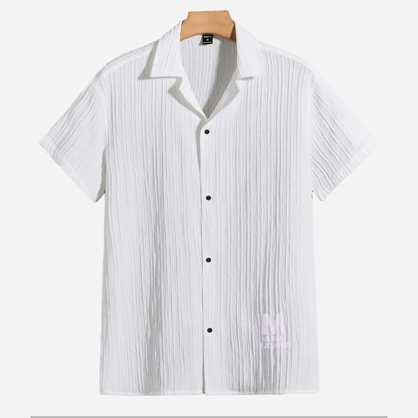 White Cuban Viscose Shirt (CVS-1)