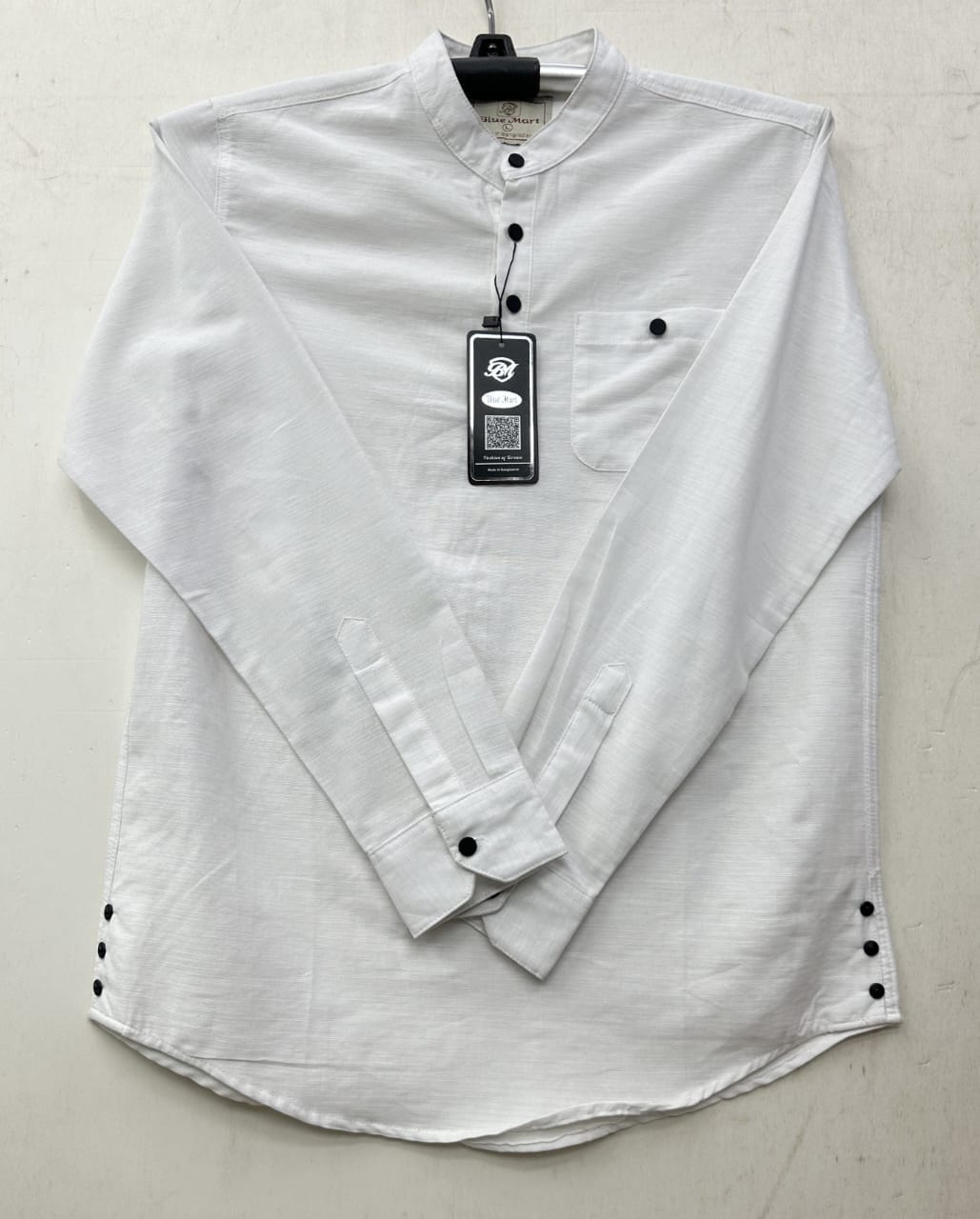 White Full Sleeve Katua