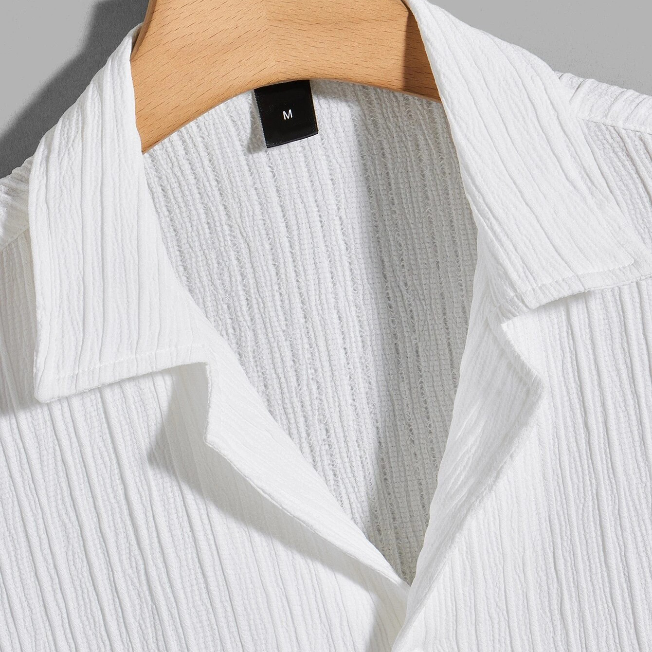 White Cuban Viscose Shirt (CVS-1)