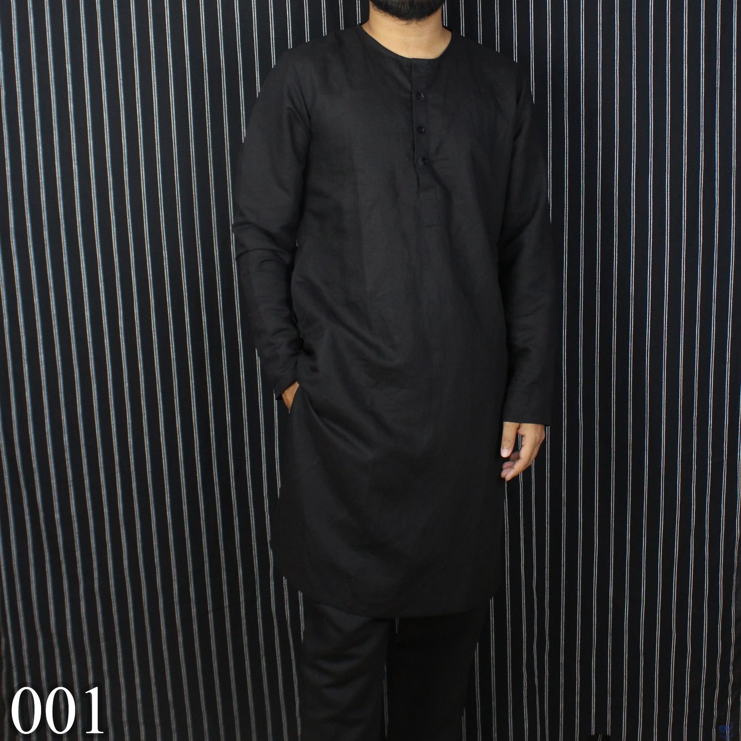 Black Panjabi & Pajama Set