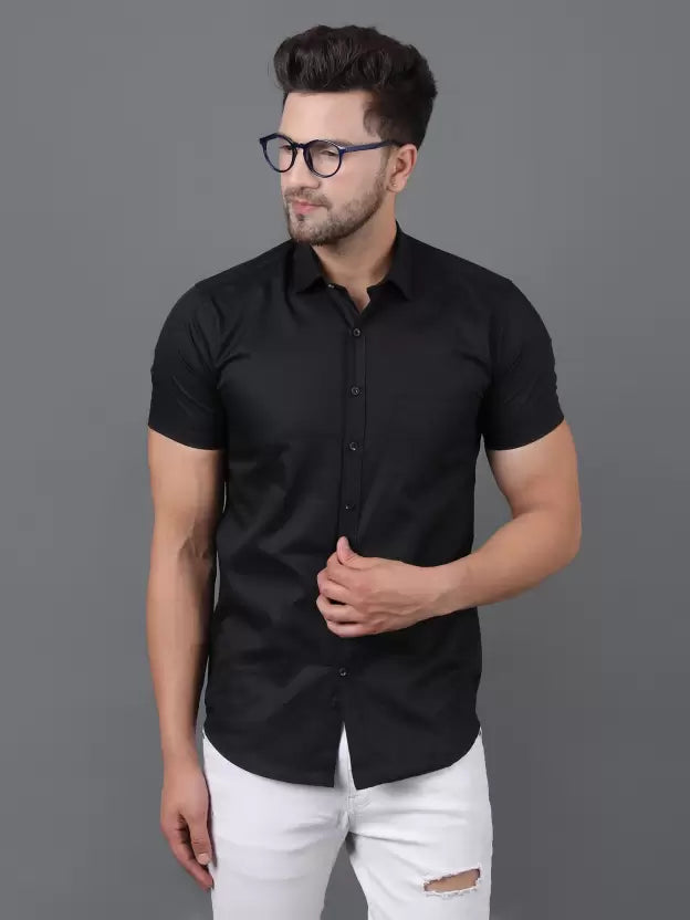 Black Short Sleeve Shirt