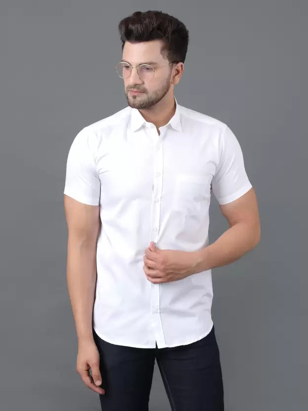 White Short Sleeve Shirt