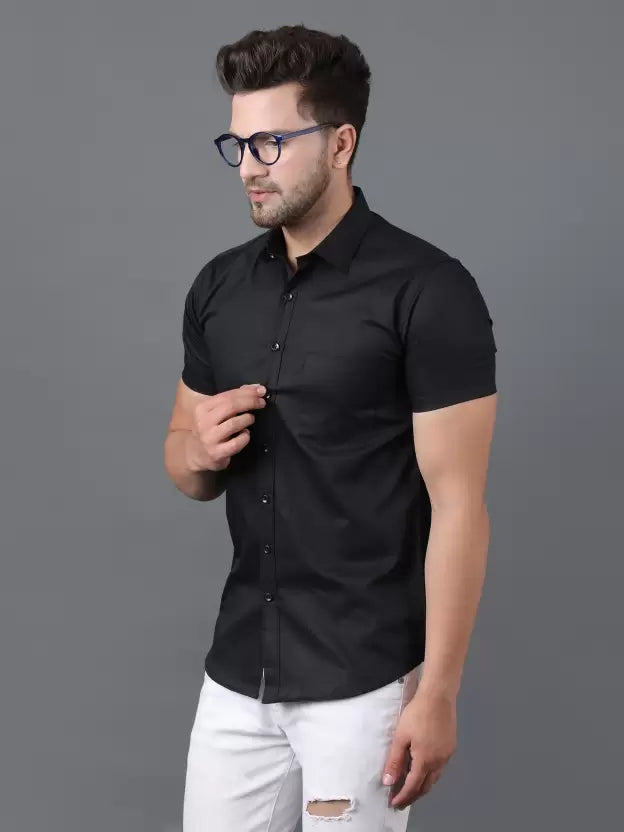 Black Short Sleeve Shirt