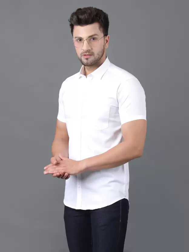 White Short Sleeve Shirt