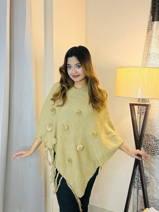 Woolen Poncho | P-3