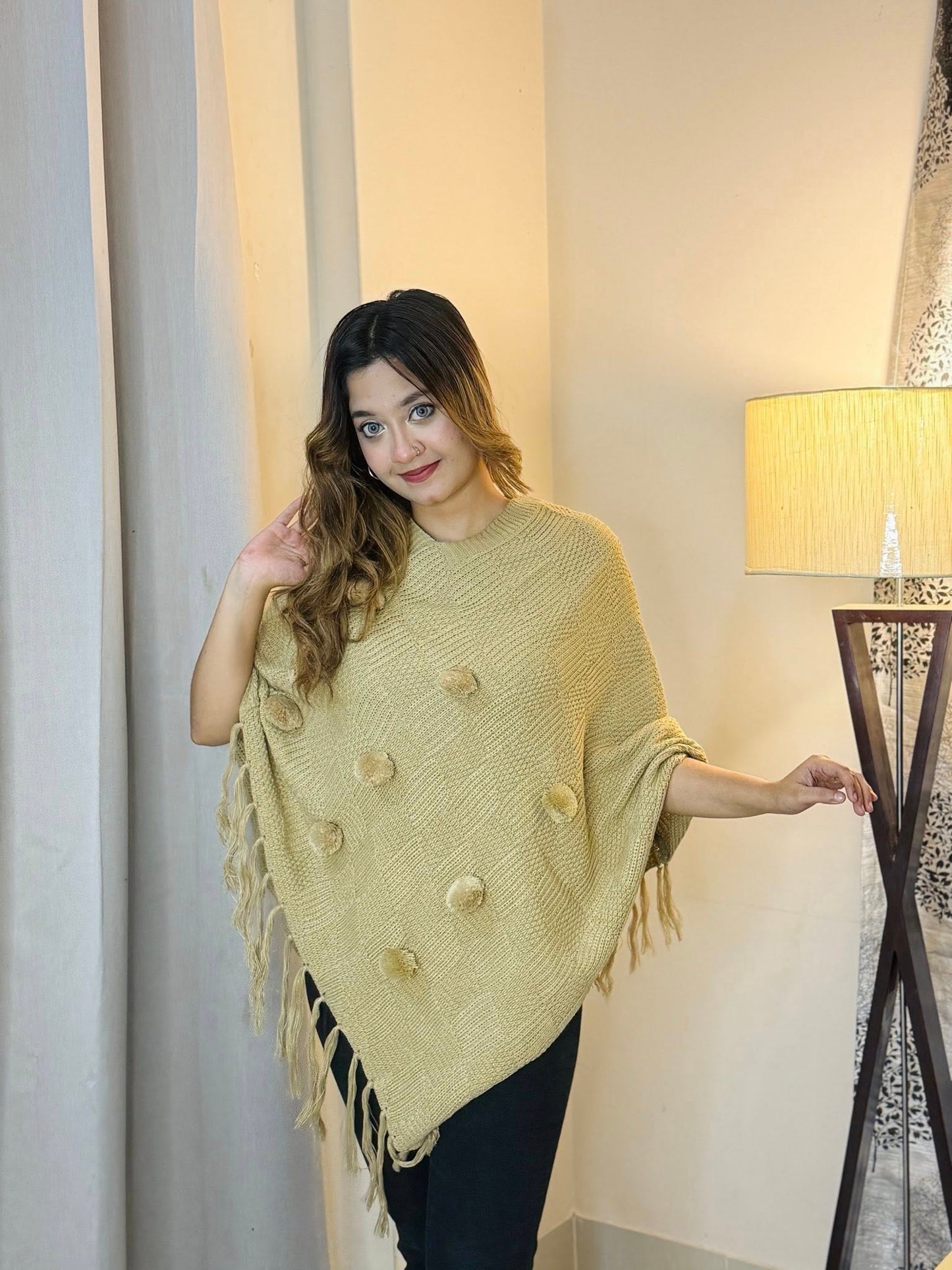 Woolen Poncho | P-3
