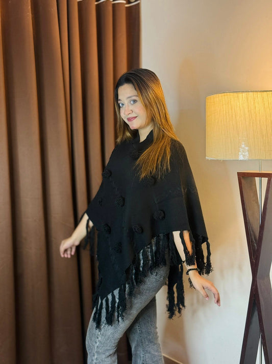 Woolen Poncho | P-2