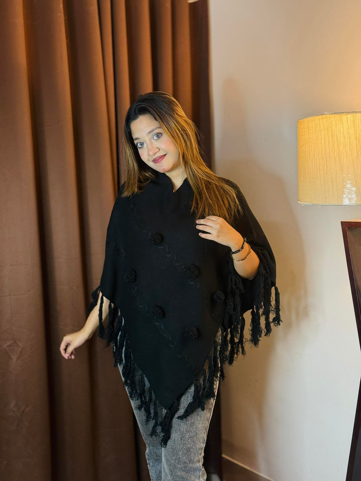 Woolen Poncho | P-2
