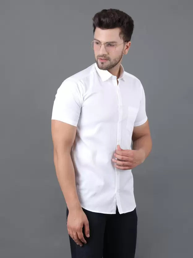 White Short Sleeve Shirt