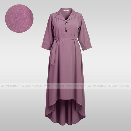 Baby-pink Tie-waist Gown (TWG-1)