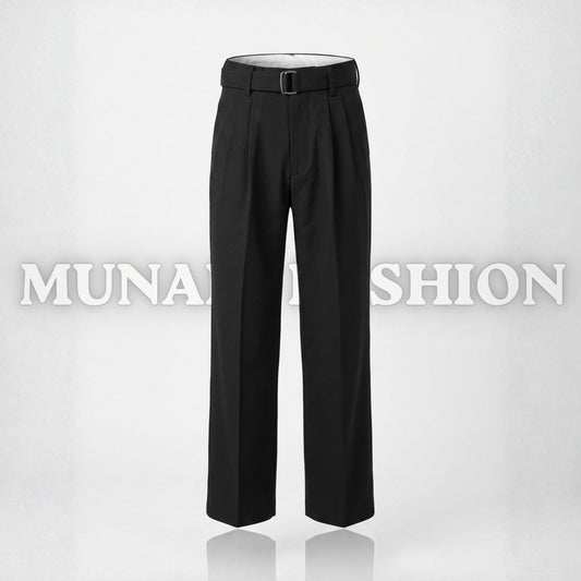 Black Belted Baggy Pants (BBP-1)