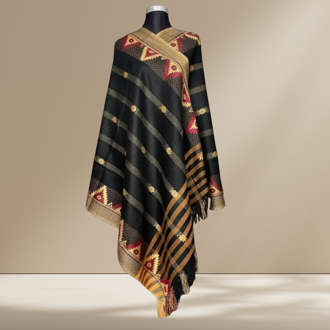 Minakari Jamdani Shawl