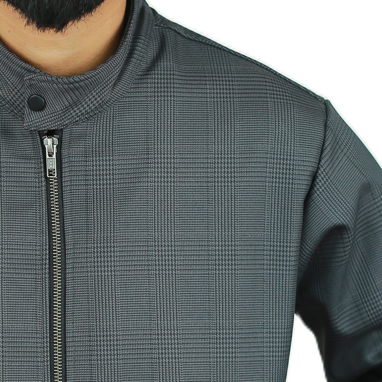 Grey bonded jacket | CD-70