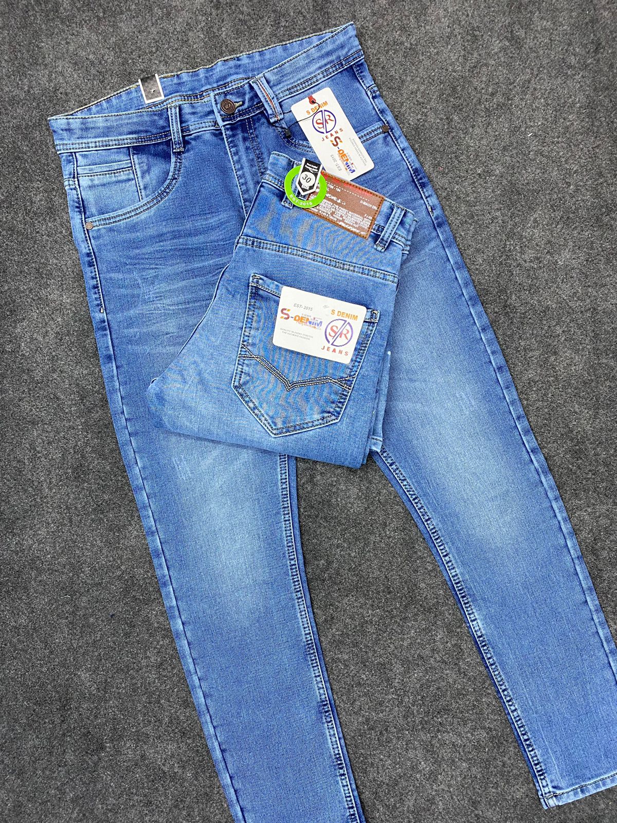 Sky denim jeans