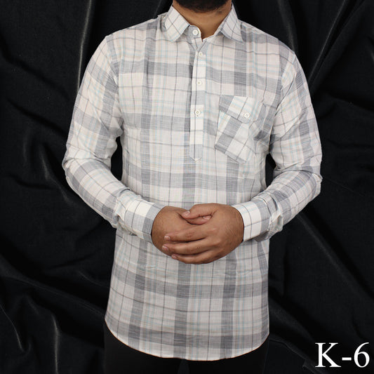 Ash Gray Katua Shirt