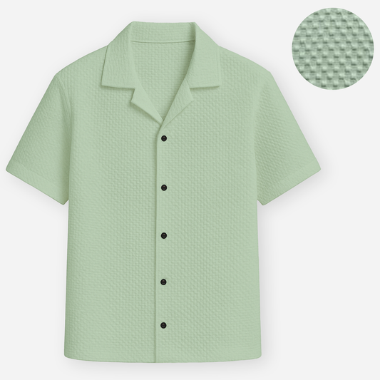 Lemon Cuban Dotted Shirt (CDS-5)
