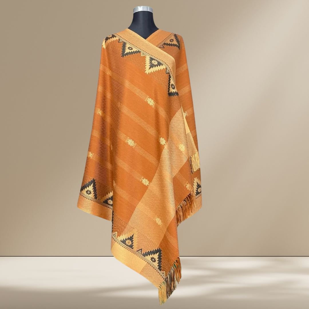 Minakari Jamdani Shawl