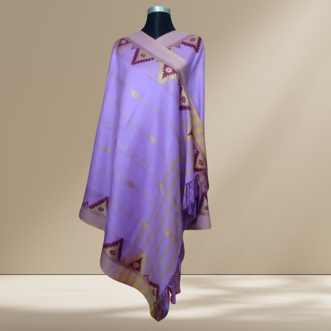 Minakari Jamdani Shawl