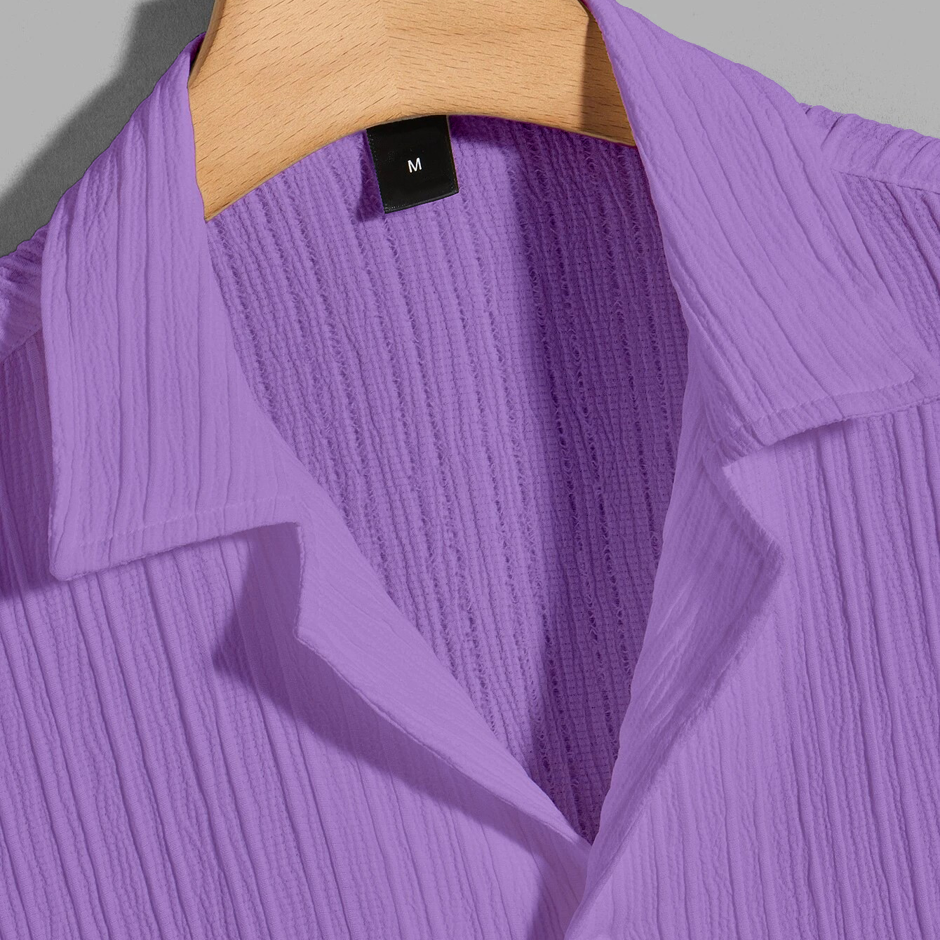Purple Cuban Viscose Shirt (CVS-11)
