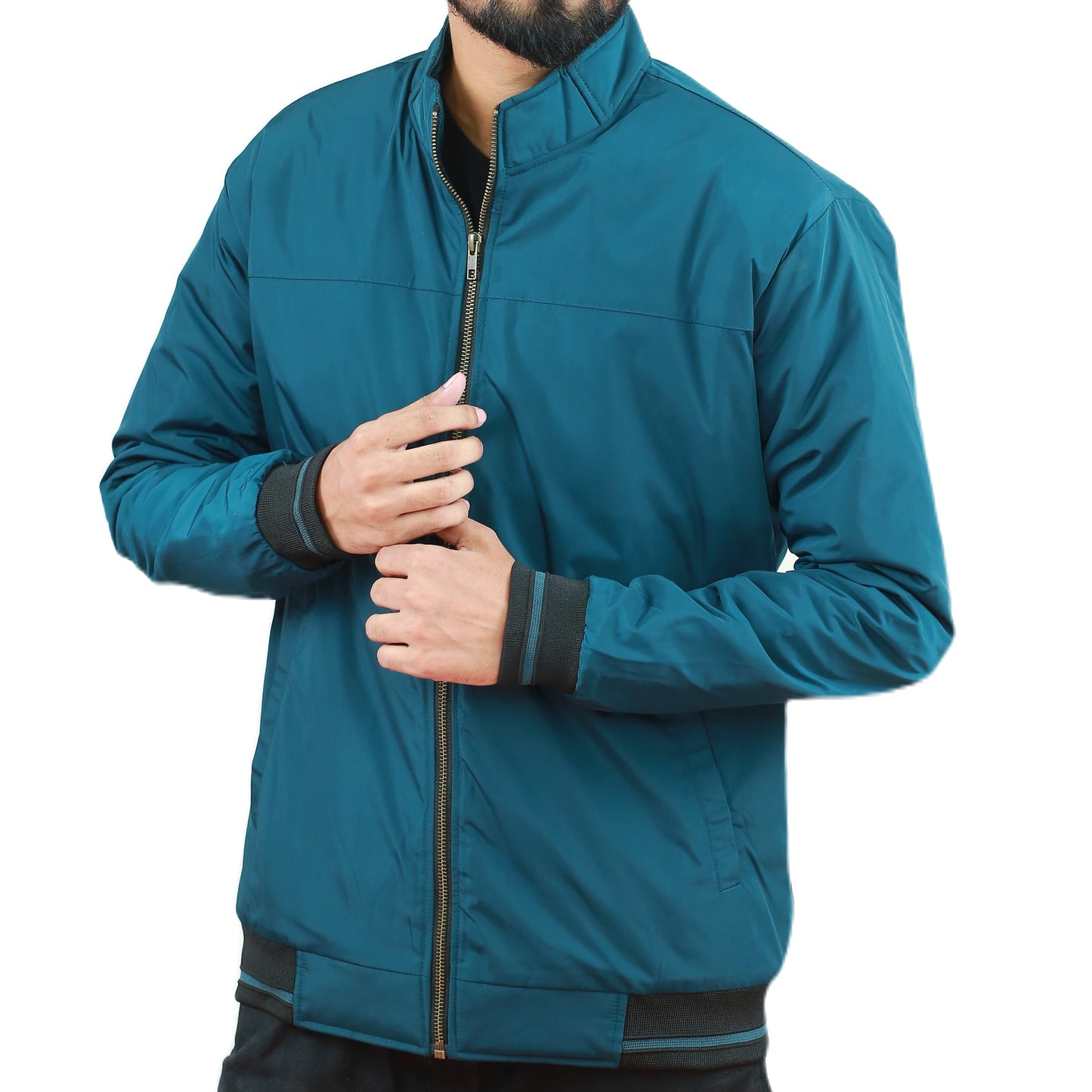 Bottlegreen Saskin Mock Collar Jacket