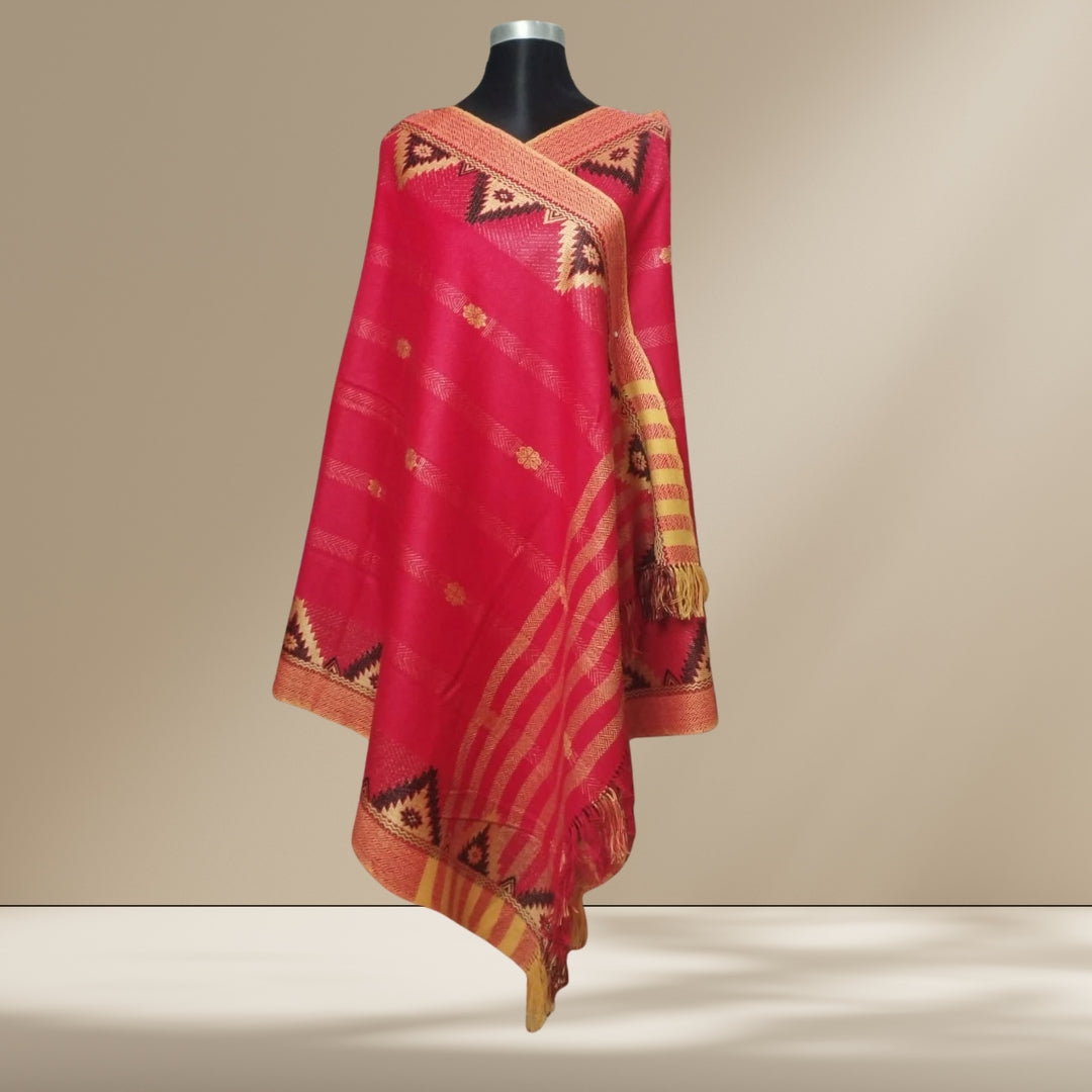 Minakari Jamdani Shawl