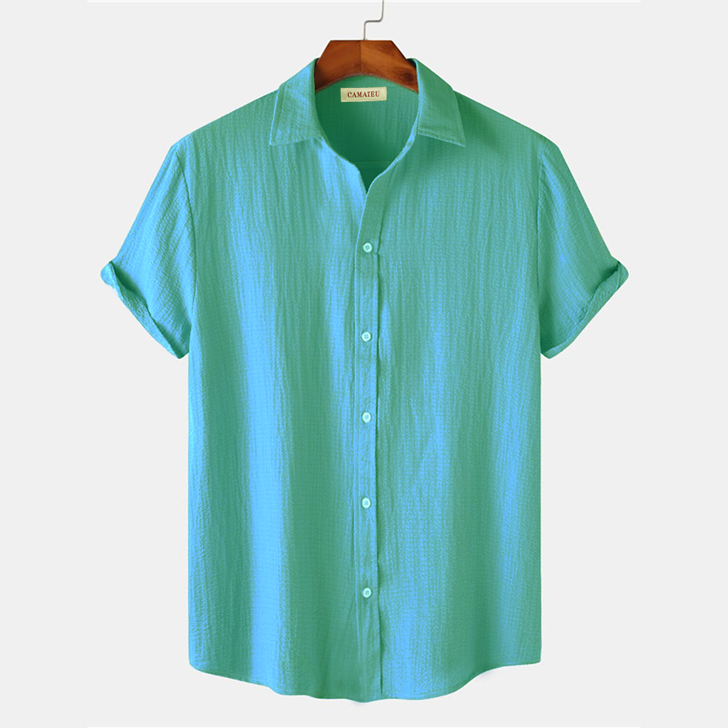 Sea-green summer shirt‌‌