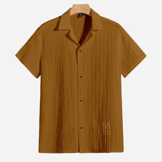 Wood Cuban Viscose Shirt (CVS-14)